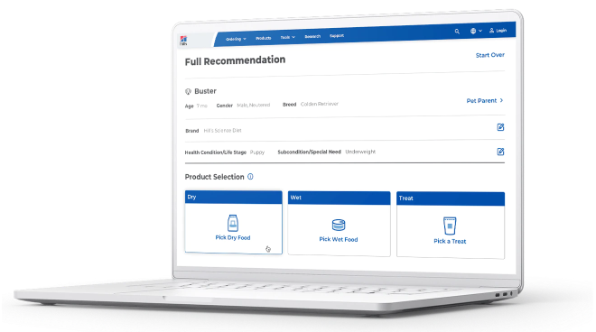 Bærbar computer med Quick Reco på skærmen