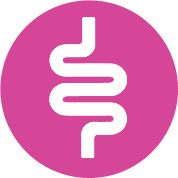 Ikona zdrowego układu pokarmowego